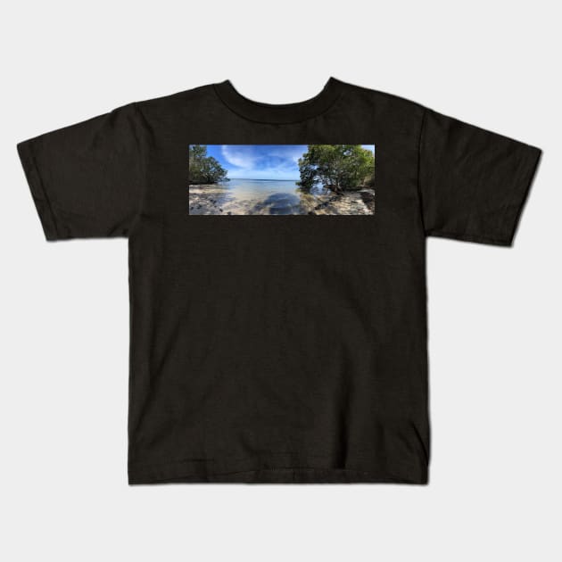 Hidden Beach at Robinson Preserve Kids T-Shirt by Sparkleweather